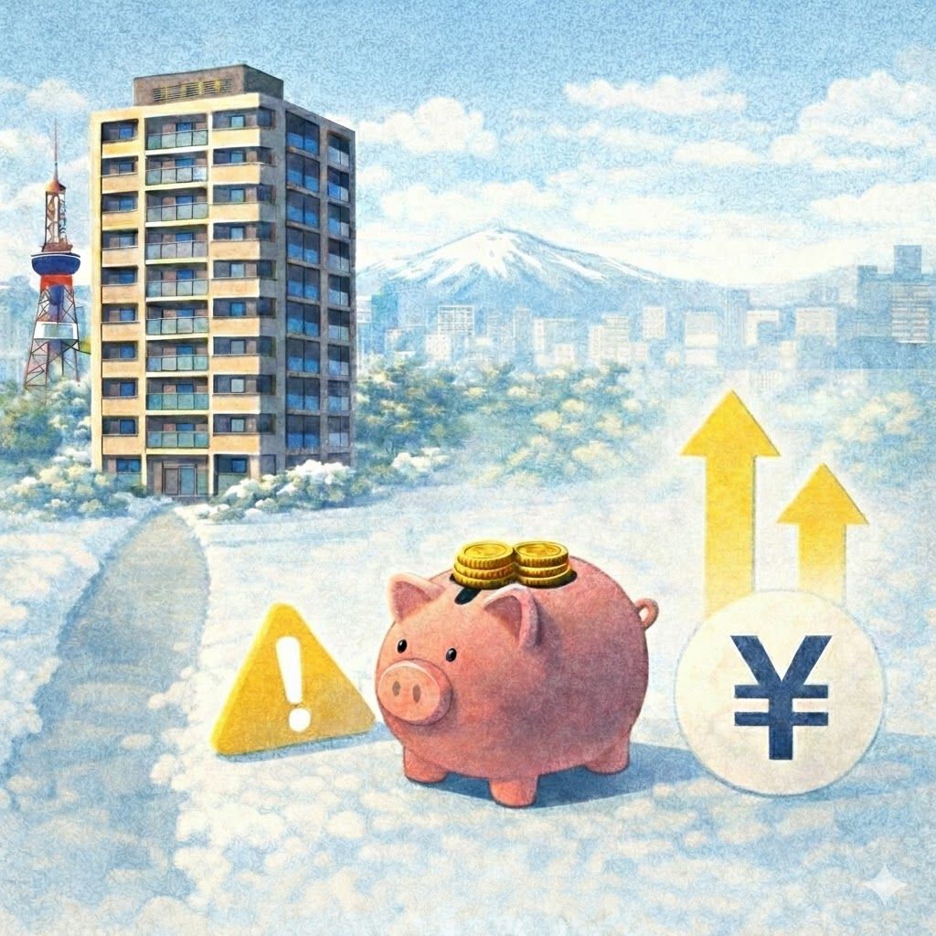 大規模修繕が完了した後の中古マンションが安心材料として評価される様子のイメージ