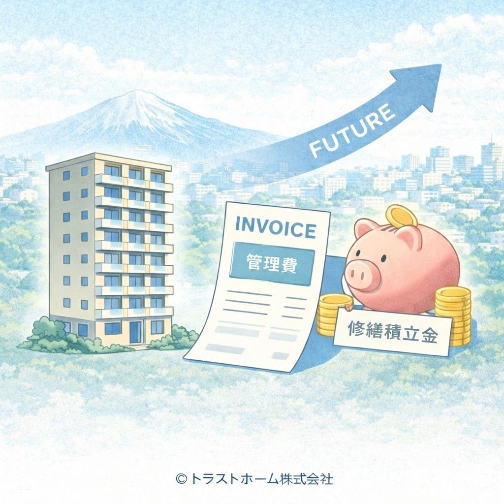 管理費や修繕積立金を考慮せずに賃貸するとリスクがあることを示したイメージ
