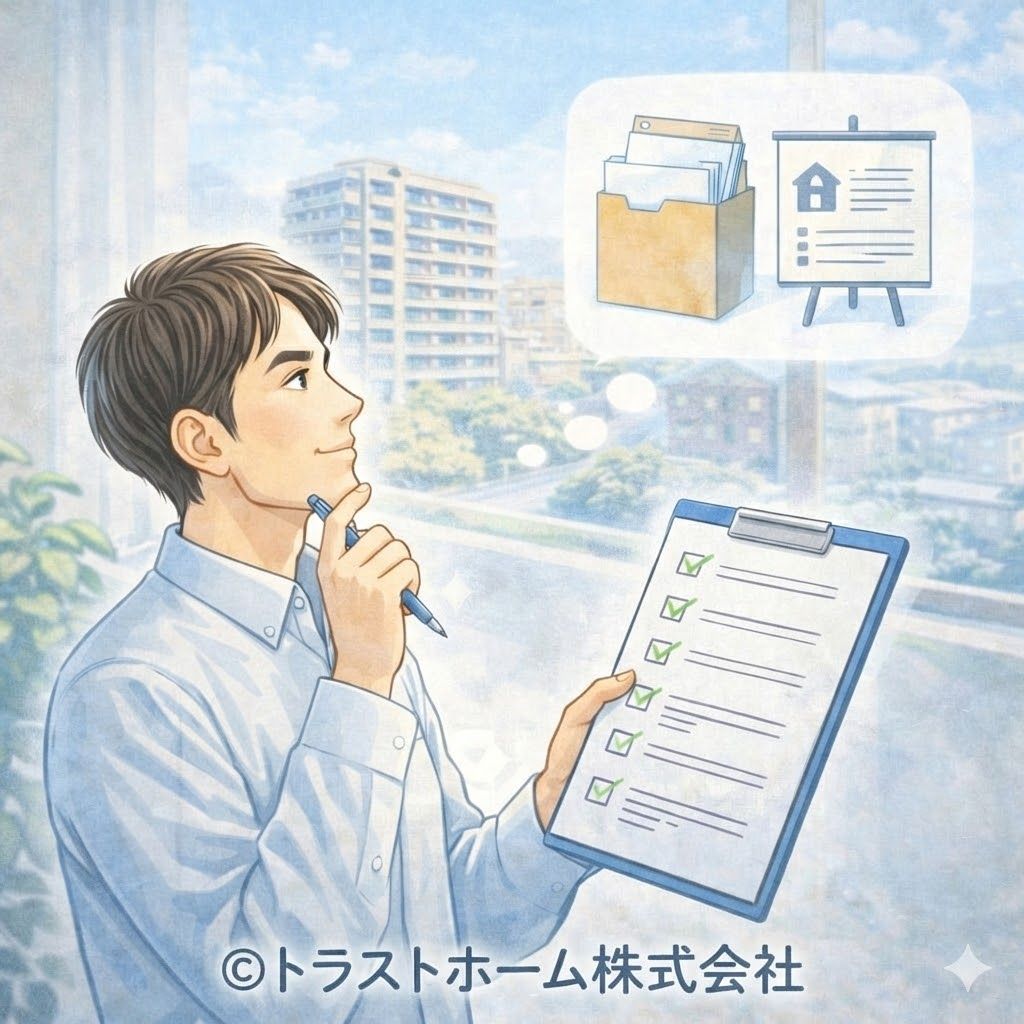 管理組合に不安があっても売却対策を整理している様子のイメージ