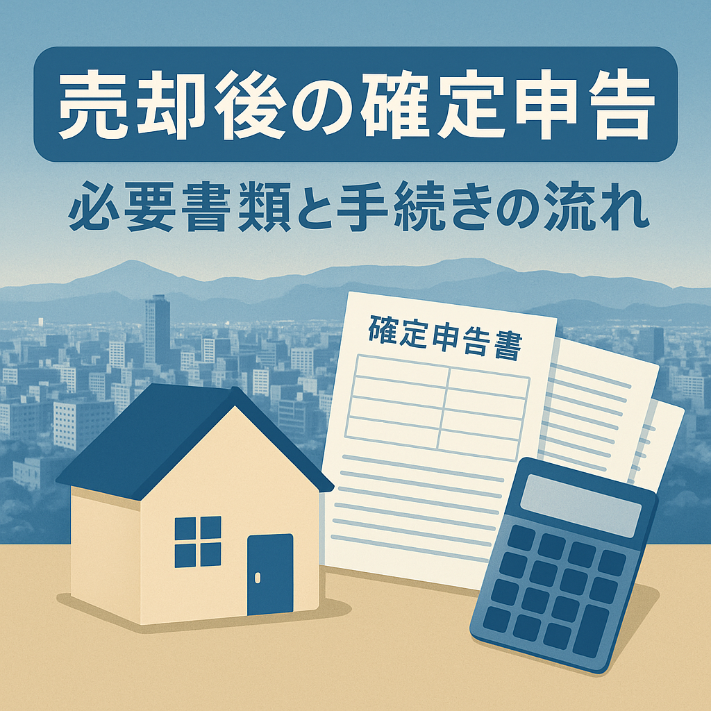 売却後の確定申告 必要な書類と手続きの流れ