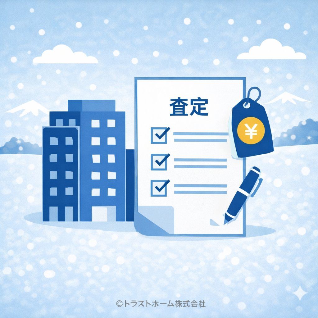 中古マンション査定価格の決まり方のイメージ