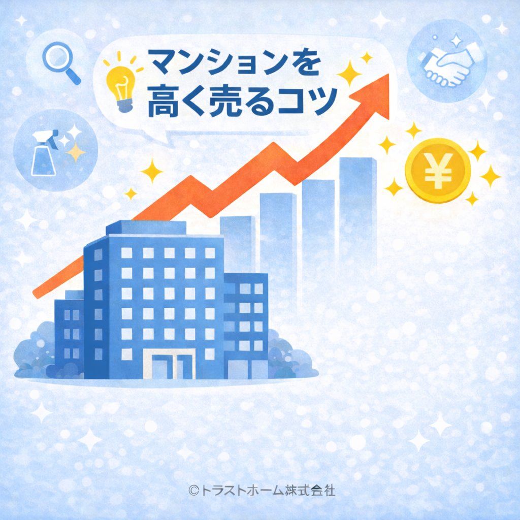 中古マンション売却価格を高くするポイント