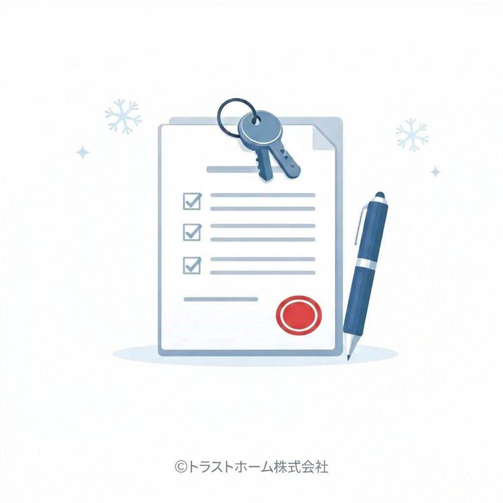 札幌の不動産売却で売買契約を締結するイメージ