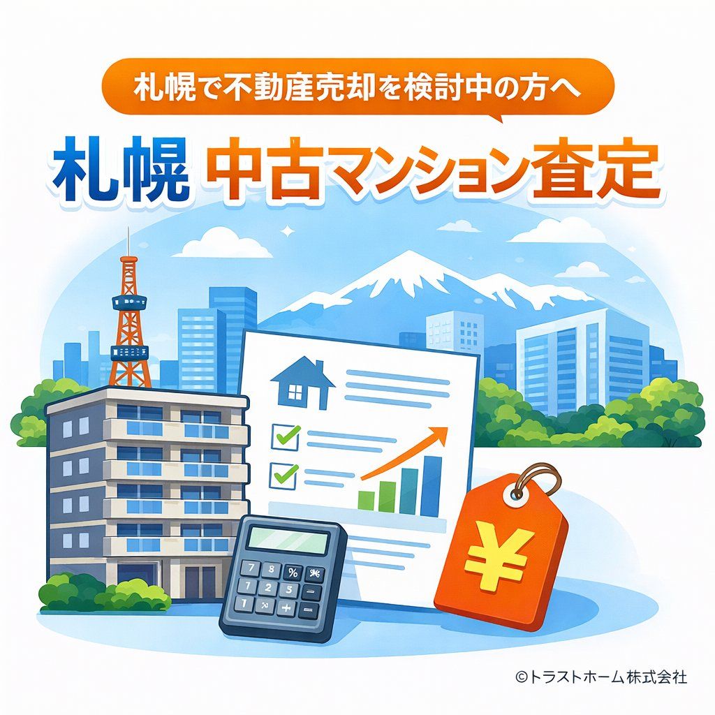 札幌中古マンション査定のポイント