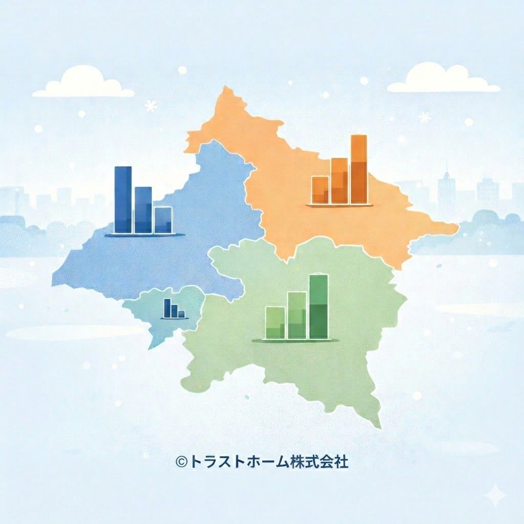 札幌の区別にみる中古マンション相場のイメージ