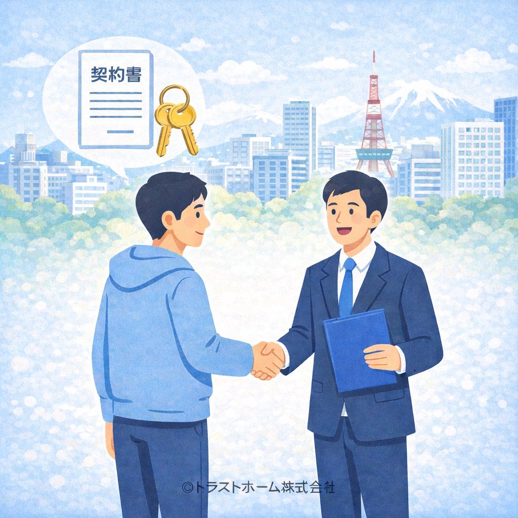 中古マンション売却が成功したイメージ