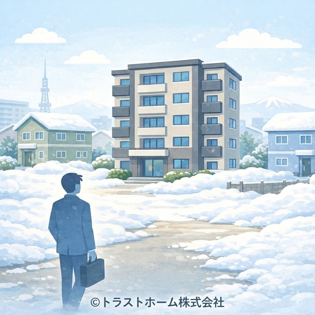引越しシーズンに向いている中古マンションのイメージ